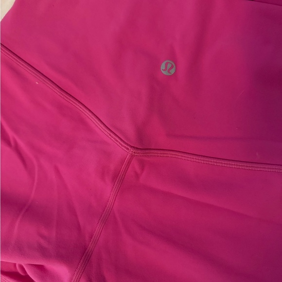 NOT FOR SALE EUC Lululemon Sonic Pink Activewear Set - Picture 3 of 8